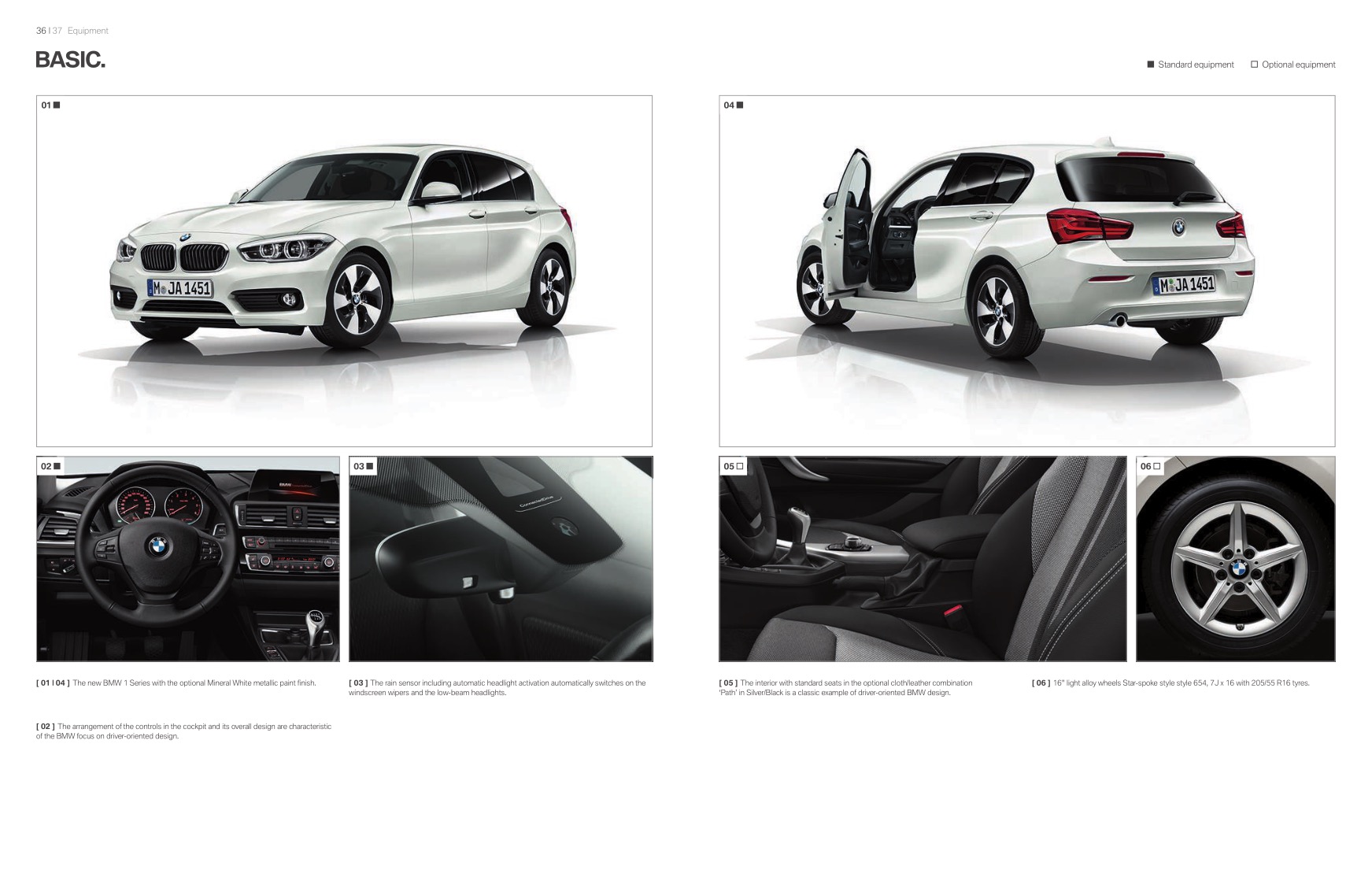 2015 BMW 1-Series Brochure Page 18